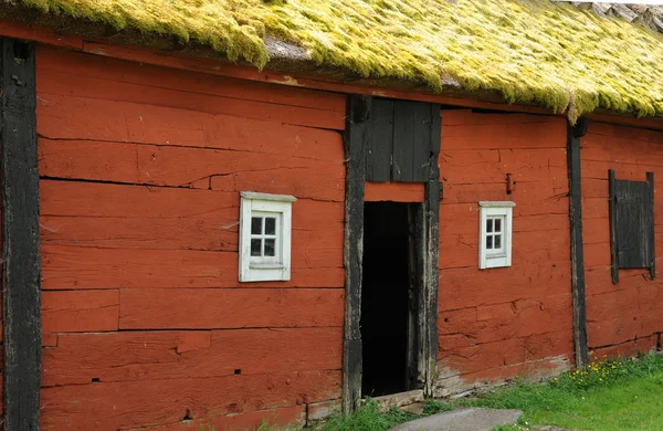 Zweden, traditionele landbouwdorp museum van himmelsberga — Stockfoto