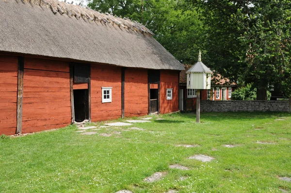 Svezia, tradizionale museo dei villaggi agricoli di Himmelsberga — Foto Stock