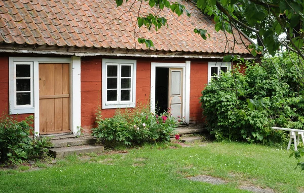 stock image Sweden, traditional agricultural village museum of Himmelsberga