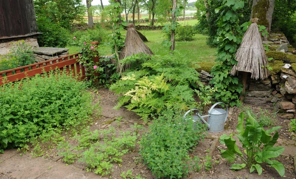 stock image Sweden, traditional agricultural village museum of Himmelsberga