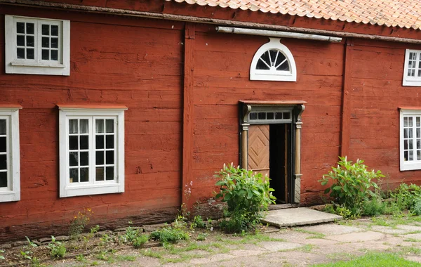 Švédsko, muzeum tradiční zemědělské vesnice himmelsberga — Stock fotografie