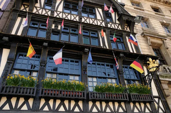 Stock image Restaurant La Couronne in Rouen