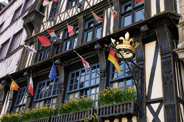 stock image Restaurant La Couronne in Rouen