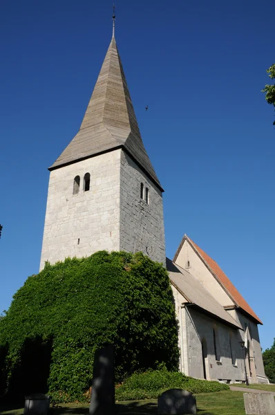 Старая маленькая церковь Фрожеля — стоковое фото