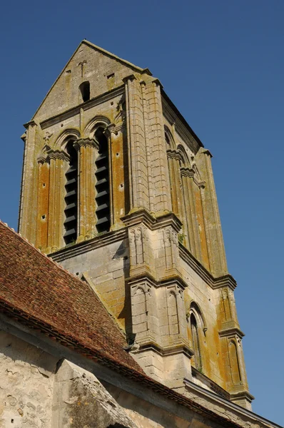 Ile de france, die alte Kirche von Hérouville — Stockfoto