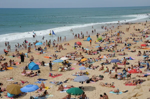 Frankrijk, het strand van lacanau ocean in gironde — Stockfoto