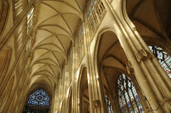 Abbey church Saint-Ouen of Rouen in Normandy — Stock Photo, Image