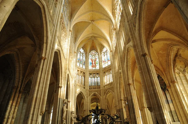 Abbey church Saint-Ouen of Rouen in Normandy — Stock Photo, Image