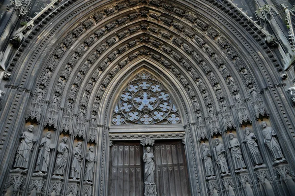 Abbey kirke Saint-Ouen af Rouen i Normandiet - Stock-foto
