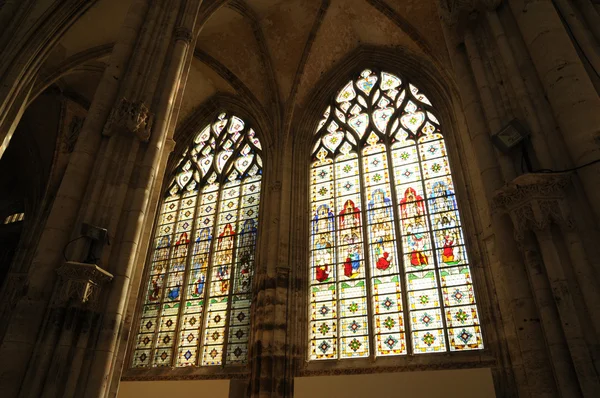 Opactwo Kościół saint-ouen Rouen w Normandii — Zdjęcie stockowe