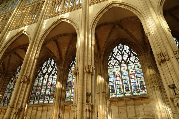 stock image Abbey church Saint-Ouen of Rouen in Normandy