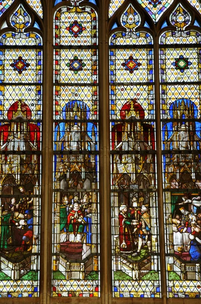 Chiesa abbaziale Saint-Ouen di Rouen in Normandia — Foto Stock