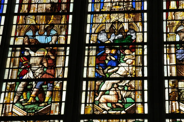 Iglesia de la Abadía de Saint-Ouen de Rouen en Normandía — Foto de Stock