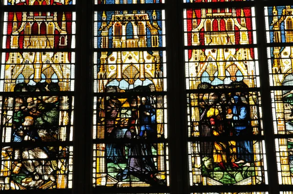 stock image Abbey church Saint-Ouen of Rouen in Normandy