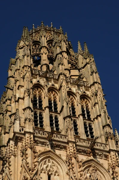 Франція, собору Башта дзвоника Руана в Нормандії — стокове фото
