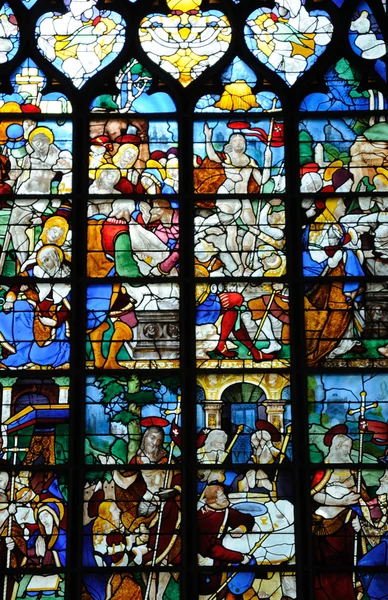 Frankrike, sainte jeanne d arc kyrka i rouen — Stockfoto