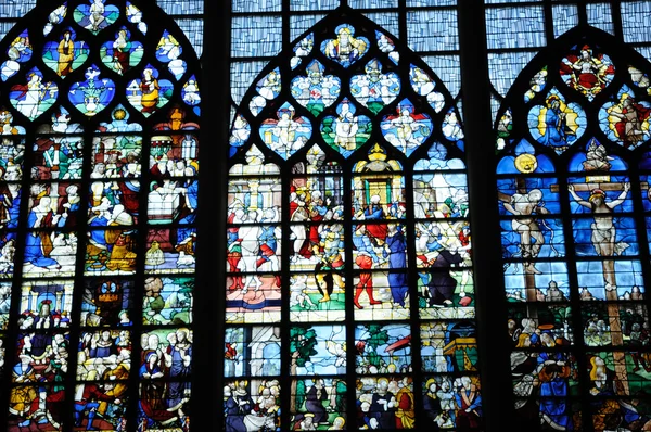 France, Sainte Jeanne d Arc church in Rouen — Stock Photo, Image