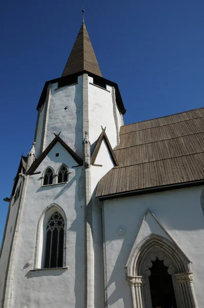 Swenden, la pequeña iglesia vieja de Larbro —  Fotos de Stock
