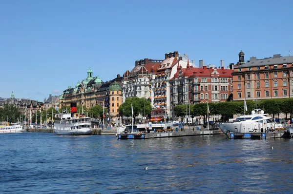 स्वीडन, स्टॉकहोम शहर आणि बाल्टिक समुद्र — स्टॉक फोटो, इमेज