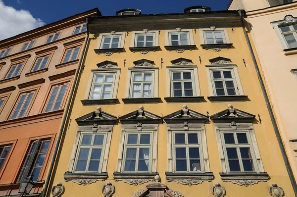 stock image Sweden, old luxurious building in the center of Stockholm