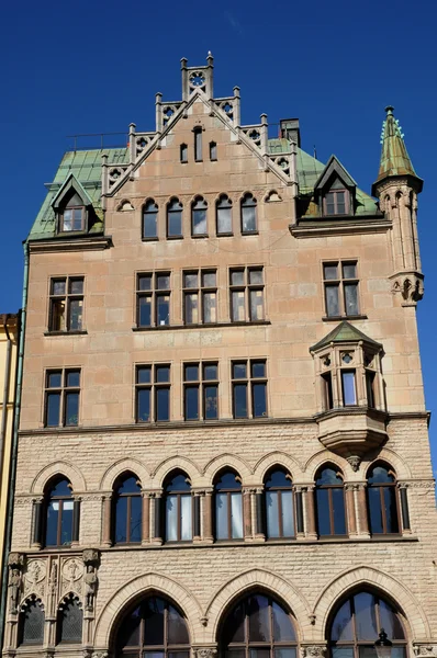 Sweden, old luxurious building in the center of Stockholm — Stock Photo, Image