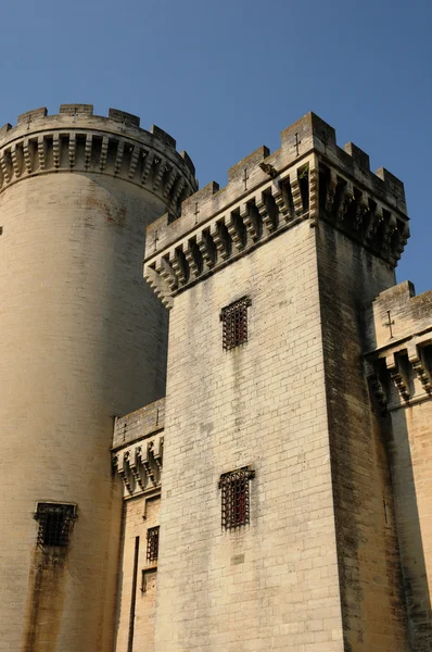 France, medieval castel of Tarascon in Provence — Stock Photo, Image