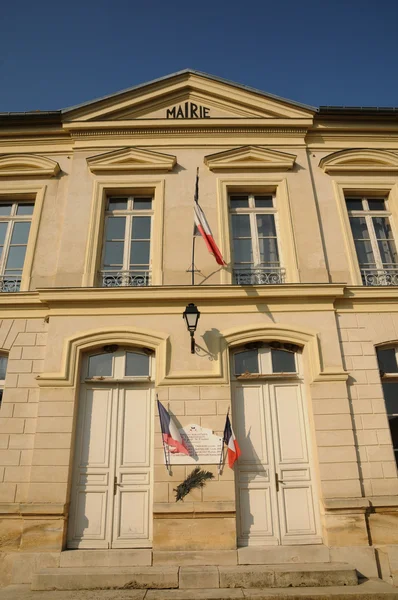 Ile de France, the city hall of Themericourt — Stock Photo, Image