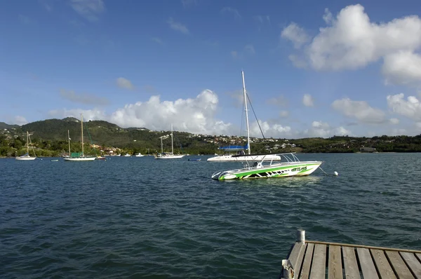 stock image The coast of Le Diamant in Martinique