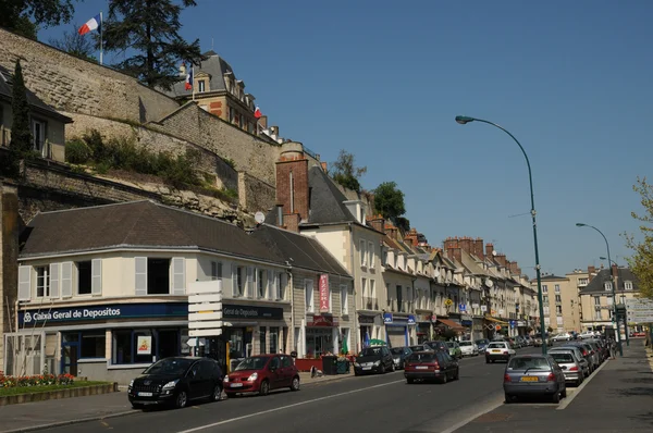 La città di Pontoise in Val d'Oise — Foto Stock