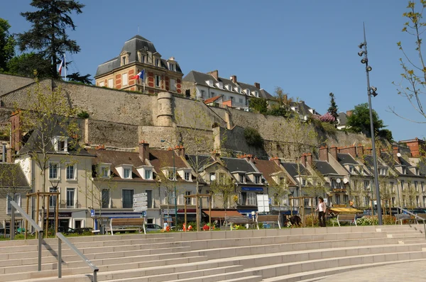 La ciudad de Pontoise en Val d Oise — Foto de Stock