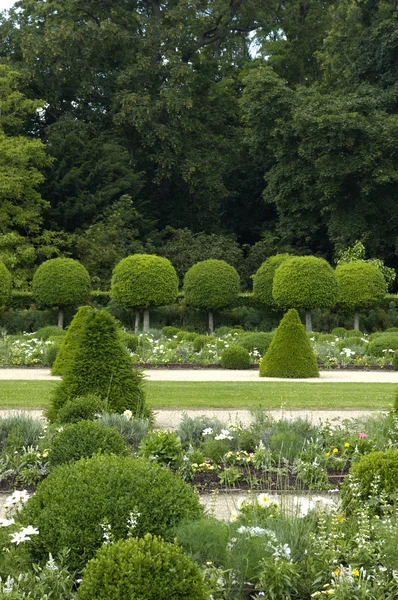 Frankrike, formell trädgård från slottet sceaux — Stockfoto