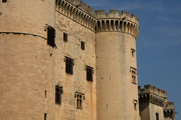 Frankrijk, middeleeuwse kasteel van tarascon in de provence — Stockfoto