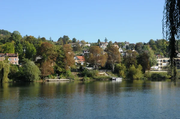 Frankreich, die Stadt von triel sur seine — Stockfoto