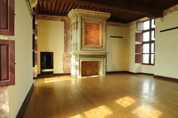 stock image France, the renaissance castle of Cadillac in Gironde