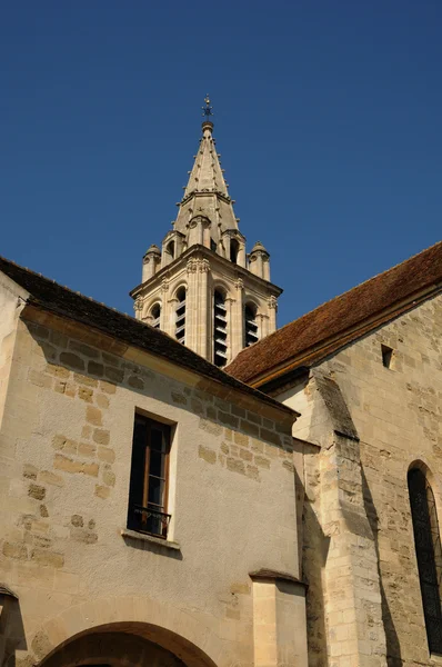 Francia, la chiesa Saint Christophe Cergy — Foto Stock