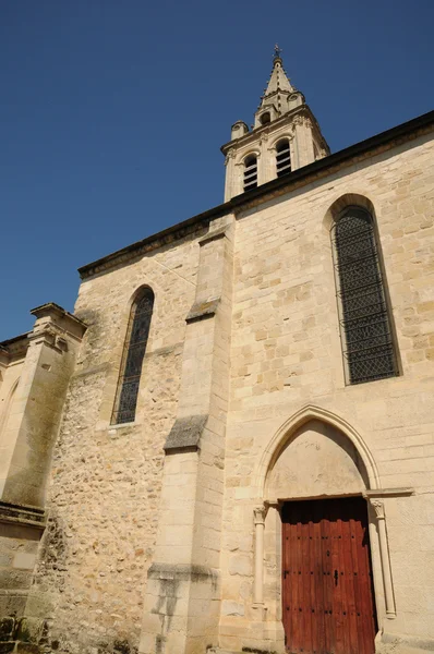 France, the church Saint Christophe Cergy — Stock Photo, Image