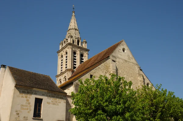 Francie, kostel saint christophe cergy — Stock fotografie