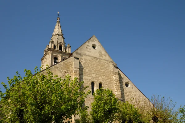 Франція, Церква Сен-Кристоф-Cergy — стокове фото