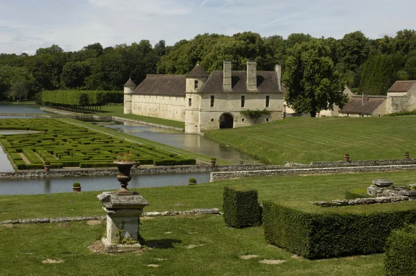 Val d Oise, o castelo de Villarceaux — Fotografia de Stock