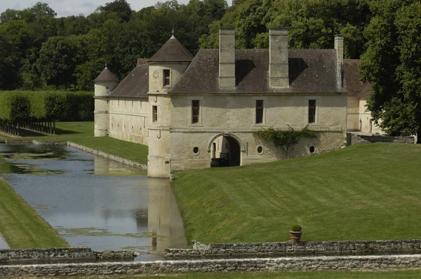 Val d Oise, the castle of villarceaux — Stock Photo, Image