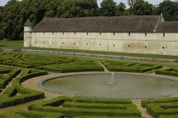 Val d oise, zamek villarceaux — Zdjęcie stockowe