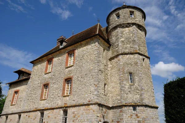 Франция, замок Васкёй в Нормандии — стоковое фото