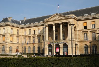 France, the city hall of Rouen in Normandie clipart