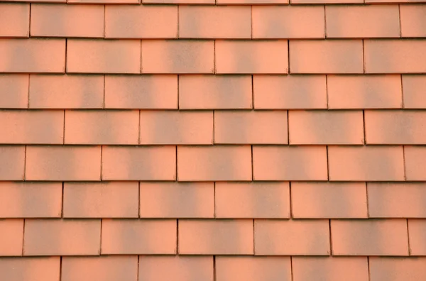 Horizontale foto van tegels op een dak — Stockfoto