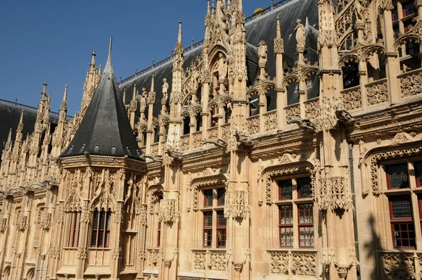 stock image France, gothic courthouse of Rouen in Normandy