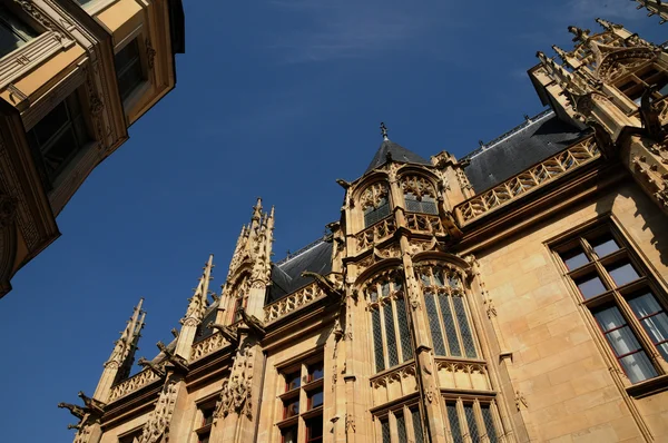 stock image France, gothic courthouse of Rouen in Normandy