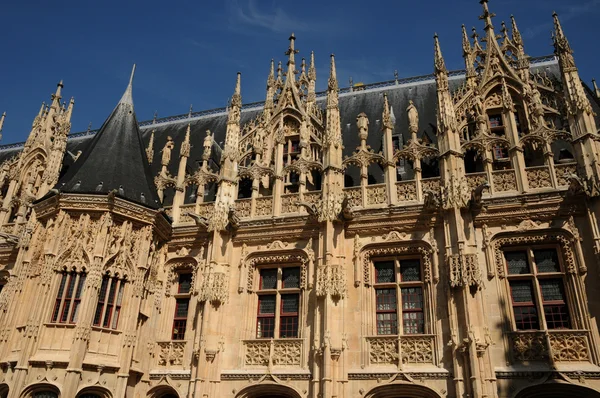 stock image France, gothic courthouse of Rouen in Normandy