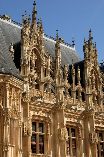 Francia, tribunale gotico di Rouen in Normandia — Foto Stock