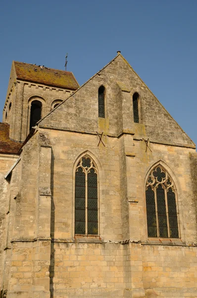 Ile de france, starý kostel seraincourt — Stock fotografie