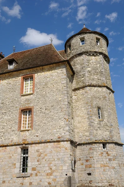 Frankrike, slottet av vascoeuil i Normandie — Stockfoto